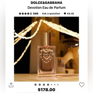 Dolce & Gabbana Devotion Eau de Parfum- 50ml-NWOB